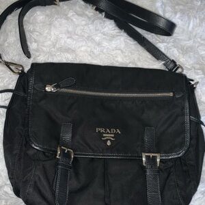 Prada nylon pink interior